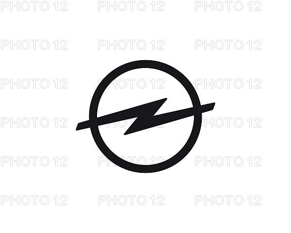 Opel, rotated logo