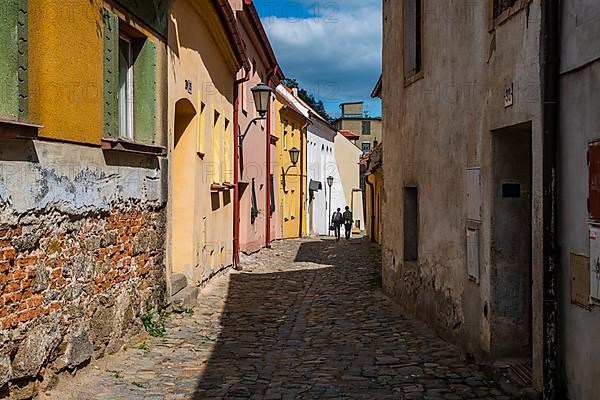 Unesco site Jewish Quarter and St Procopius' Basilica in Trebic, Czech Republic