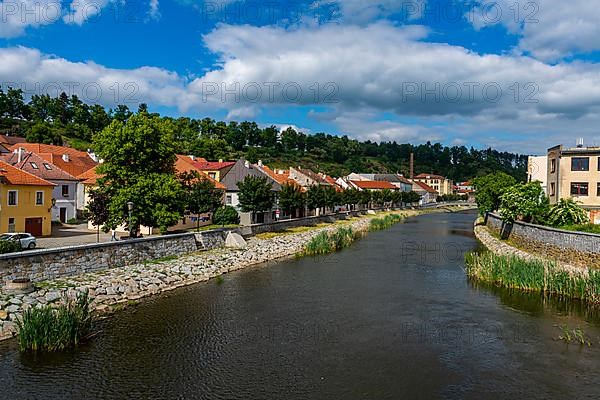 Unesco site Jewish Quarter and St Procopius' Basilica in Trebic, Czech Republic