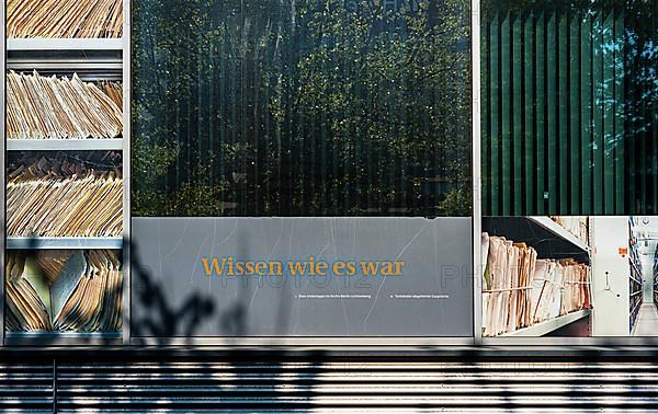 Window front, Federal Archives for the Stasi Files