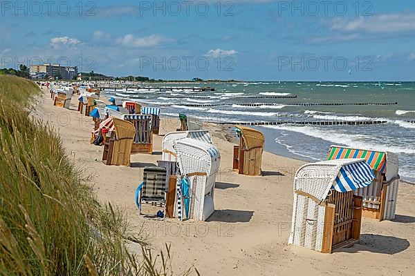 Beach, beach chairs