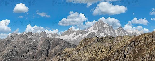 Uri Alps with Galenstock, Winterstock