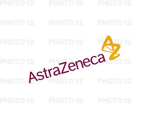 AstraZeneca, rotated logo