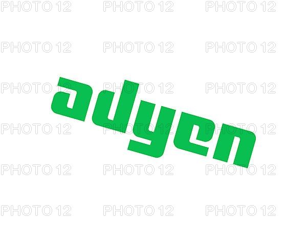 Adyen, rotated logo
