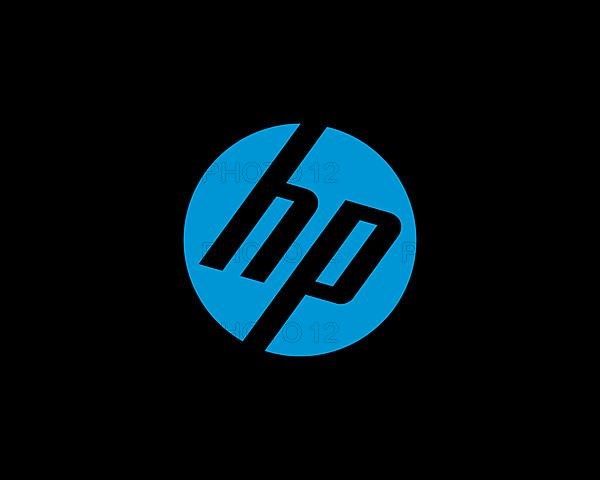 Hewlett Packard, rotated logo