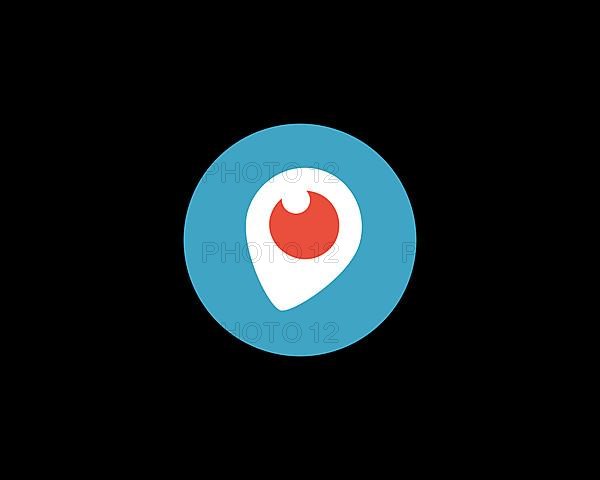 Periscope app, rotated logo