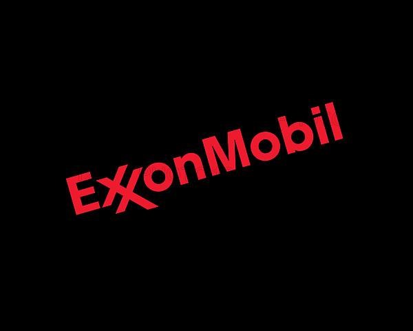ExxonMobil, rotated logo