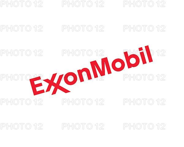 ExxonMobil, rotated logo