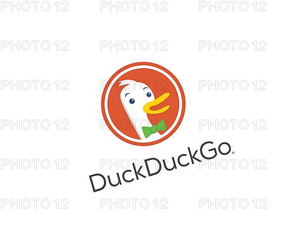 DuckDuckGo, rotated logo