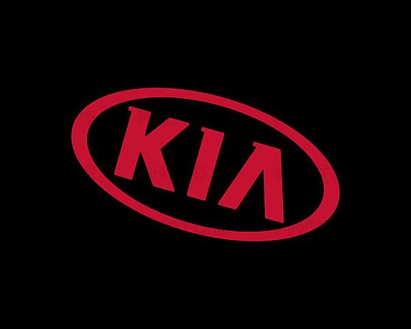 Kia Motors, rotated logo