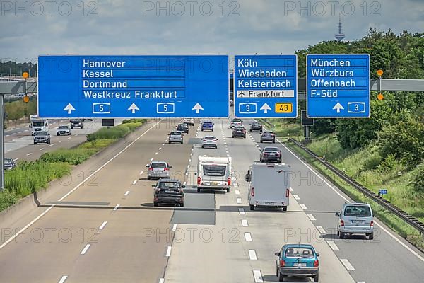 Traffic, A5 motorway