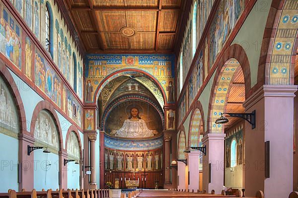 Altar room, abbey church