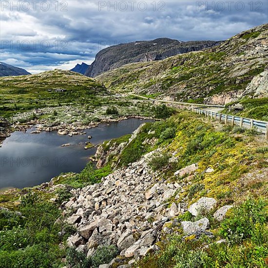 Typical mountain landscape