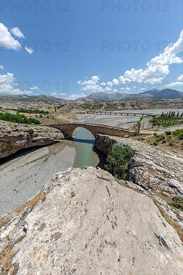 Historical Cendere Bridge in Adiyaman Province