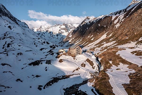 Mountains in winter