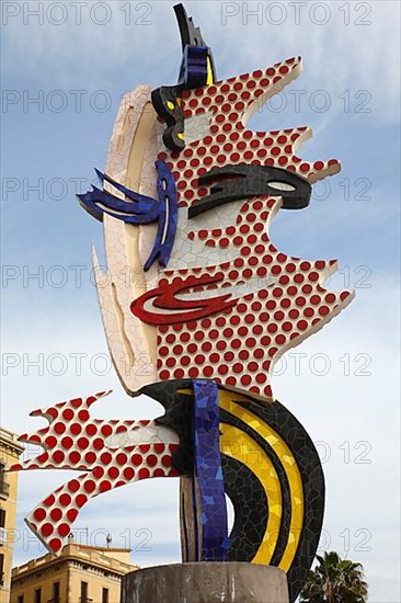 Pop Art Sculpture El Cap de Bardelona