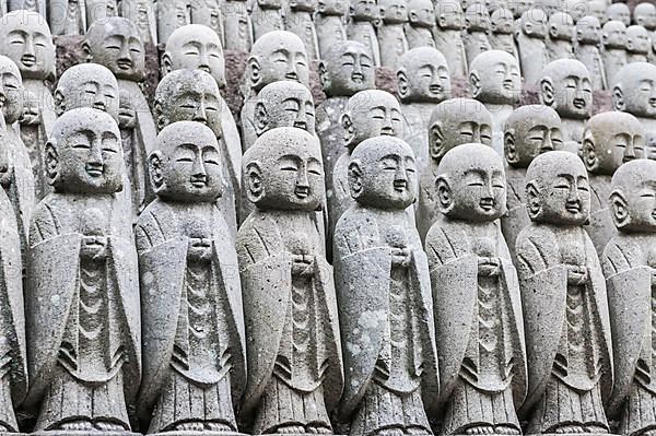 Jizo Bodhisattva statues