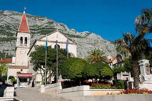 Kacic Square with Sveti Marco Church