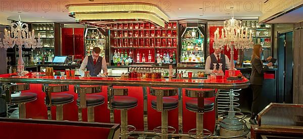At the Bar London Department Store Harrods England