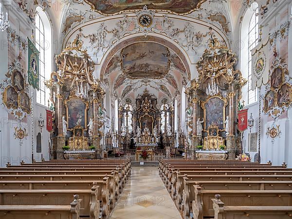 Rococo church of St. Ulrich