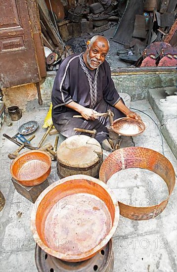 Moroccan coppersmith