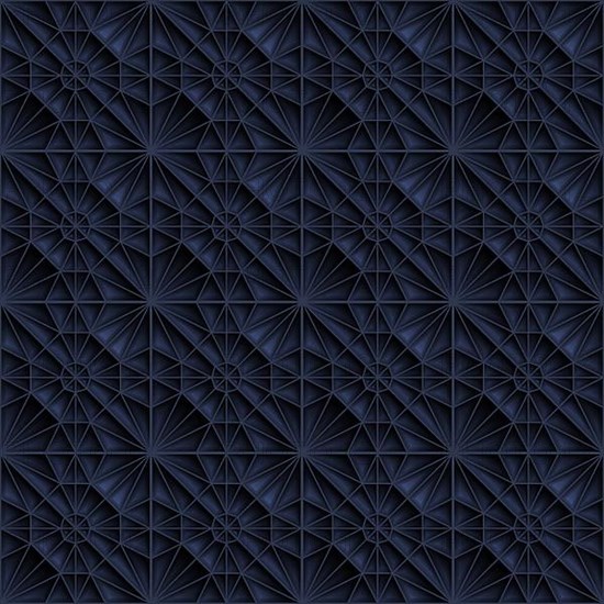 Geometric star pattern