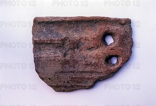 Terracotta roof tile
