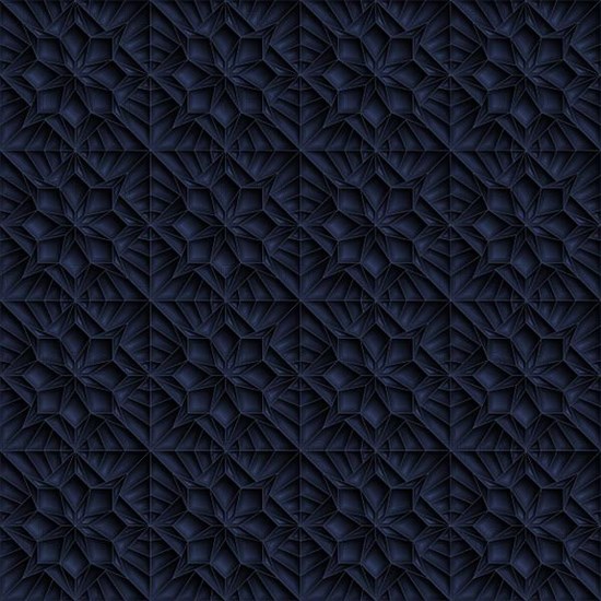 Geometric star pattern