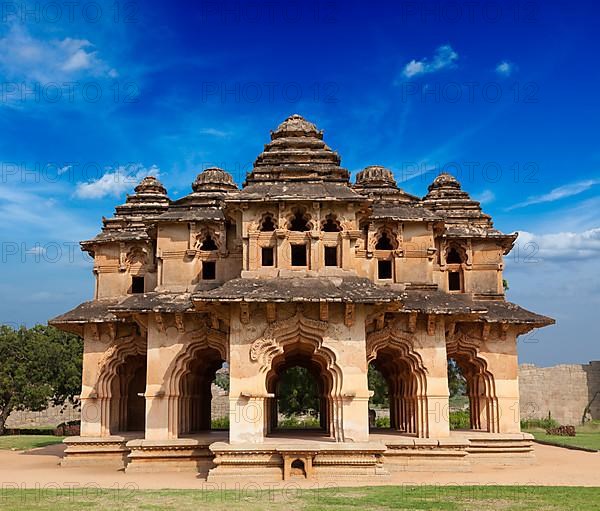 Lotus Mahal. Royal Centre. Hampi