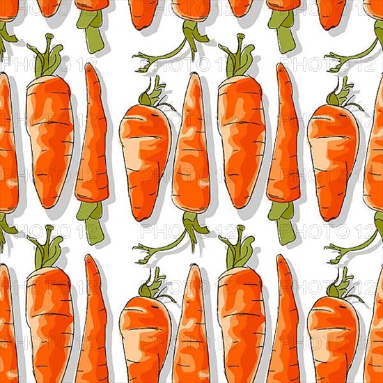 Carrots repeating pattern