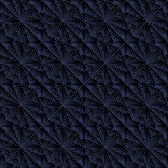 Geometric star pattern