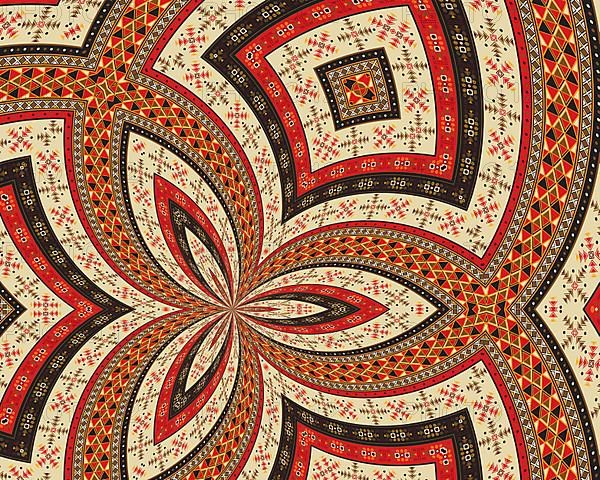 American indian decorative background