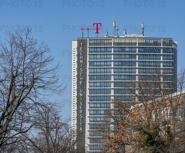 High-rise buildings and commercial buildings at Ernst-Reuter-Platz