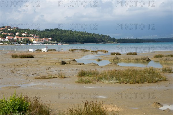 Saline healing mud
