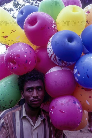A balloon seller