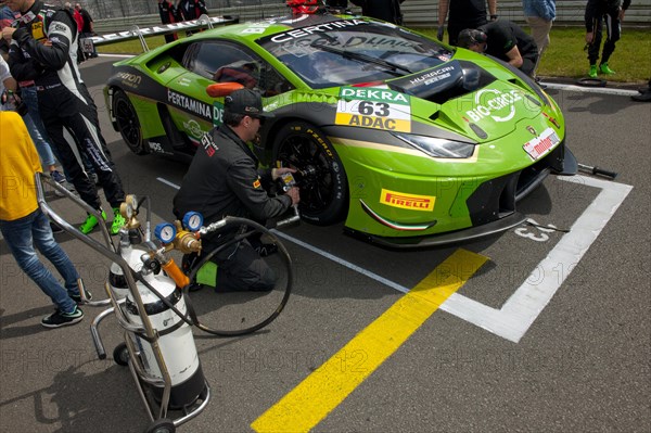 Race car Lamborghini GT3