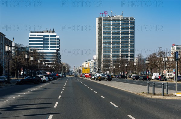 High-rise buildings and commercial buildings at Ernst-Reuter-Platz