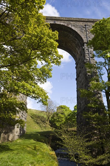 View of railway viaduct