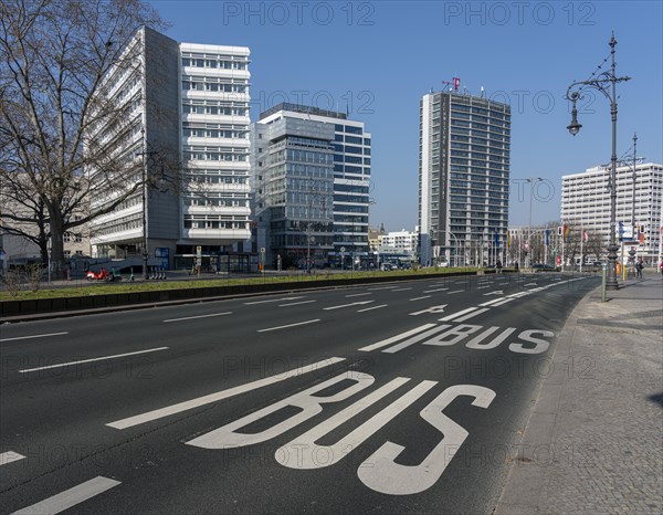 High-rise buildings and commercial buildings at Ernst-Reuter-Platz