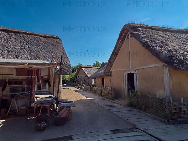 Scientific reconstruction of the Viking village of Haithabu