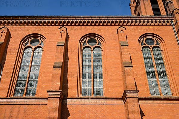 Church window made of gin bottles