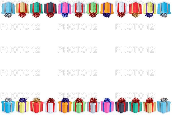 Gifts Birthday Card Christmas Wedding Text Free Space Copyspace Gift Isolated in Stuttgart