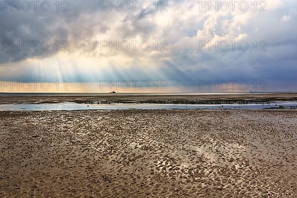 Wadden Sea in autumn