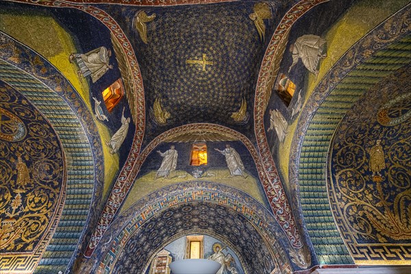 Beautiful mosaics in the Basilica di San Vitale