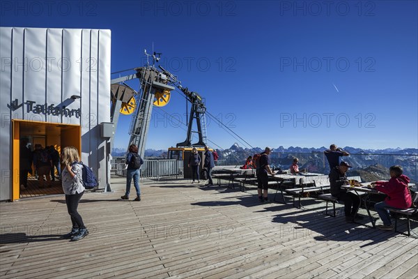 Nebelhornbahn summit station
