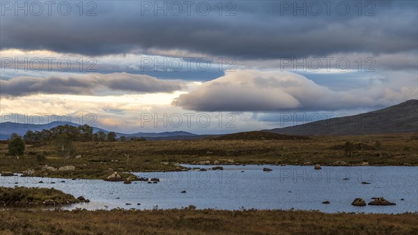 Sunset at Loch Ba