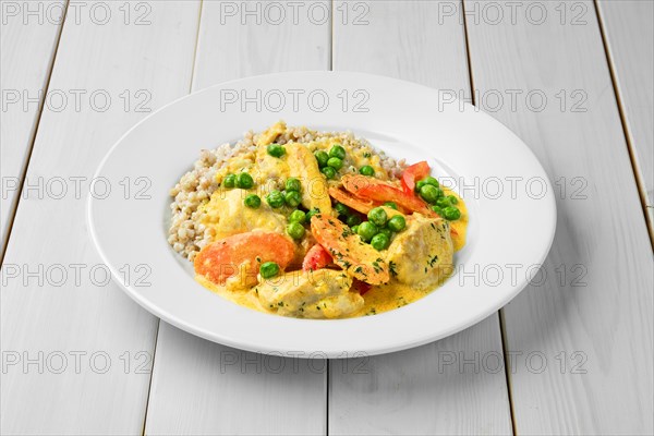 Beef stew with carrot