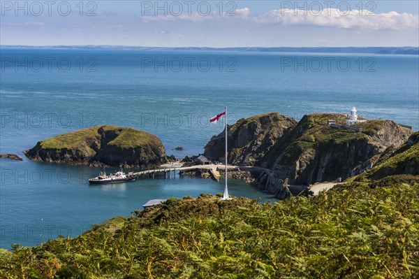 Coastline of the Island of Lundy