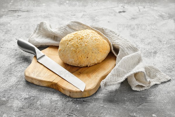 Fresh homemade yeast-free bread
