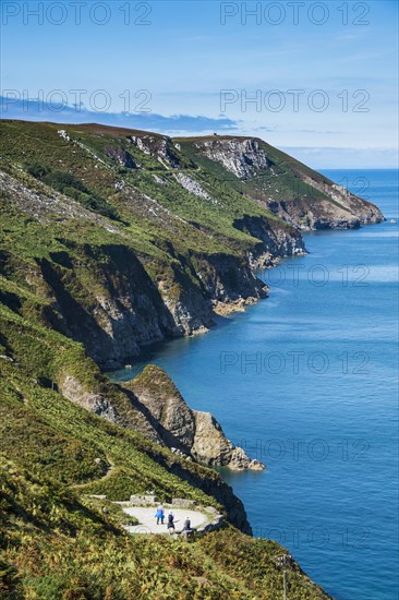 Coastline of the Island of Lundy